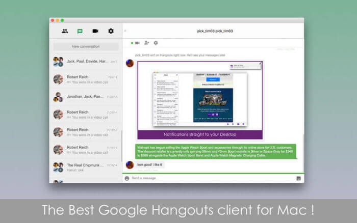 Google Hangouts for PC