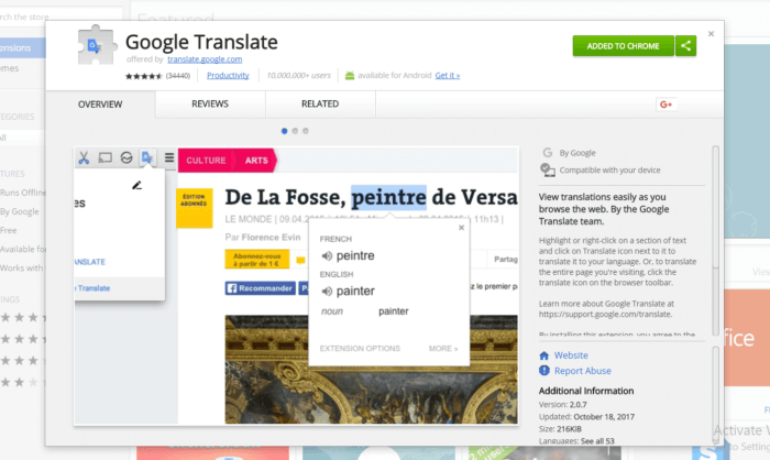 Google Translate for PC