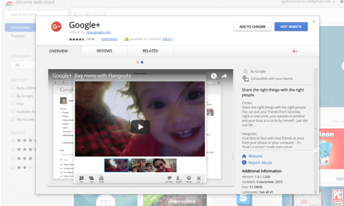 Google+ for PC