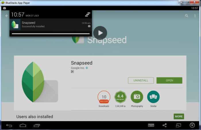 Google Snapseed for PC