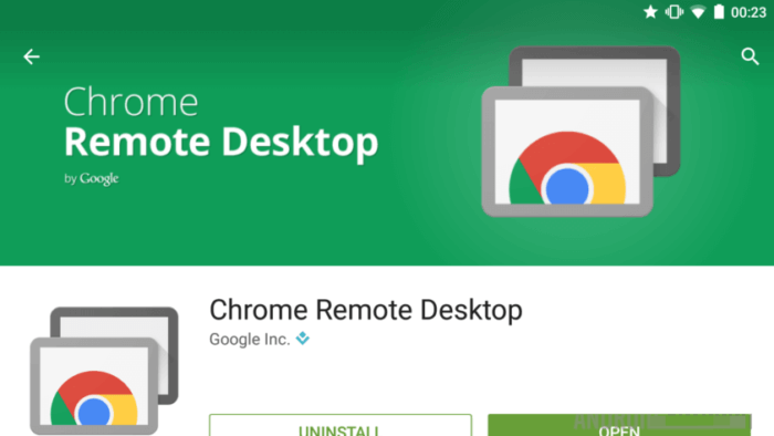 Chrome Remote Desktop for PC